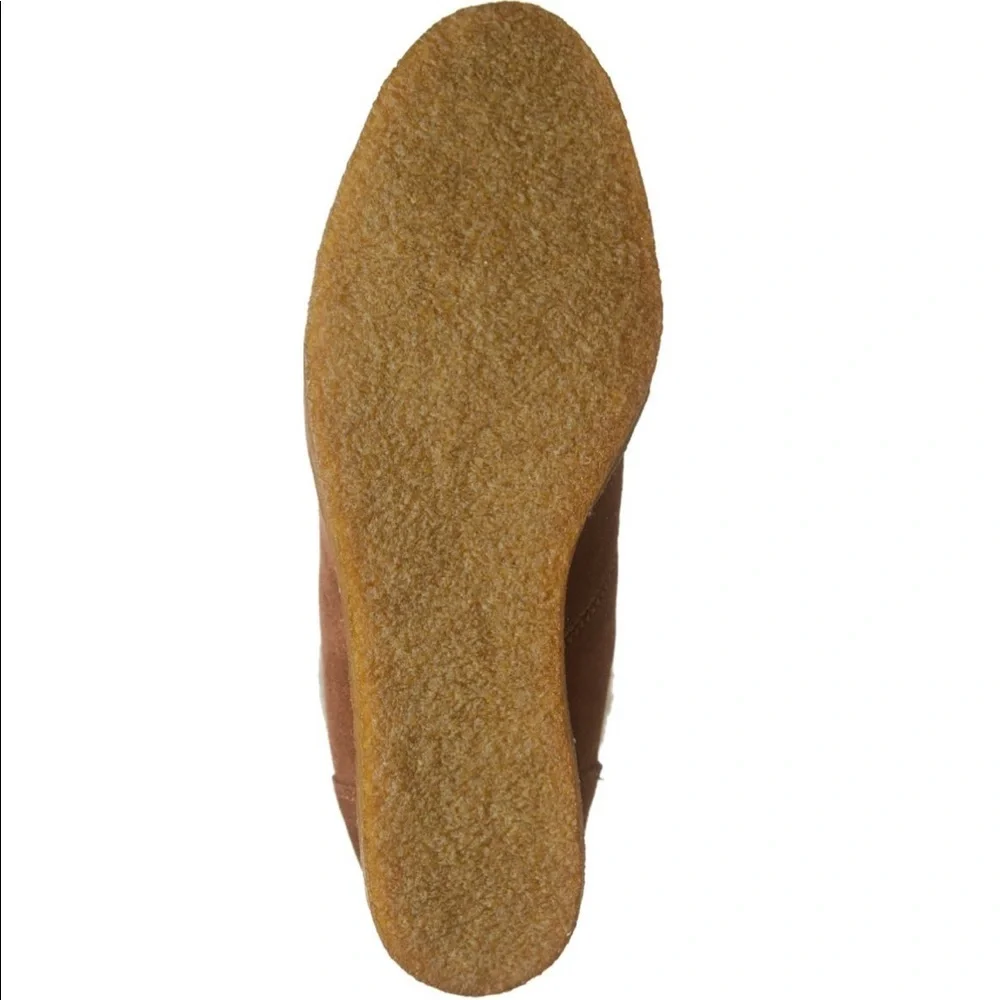 Steve Madden Marcel Wedge Suede Bootie Faux‎ Shearling